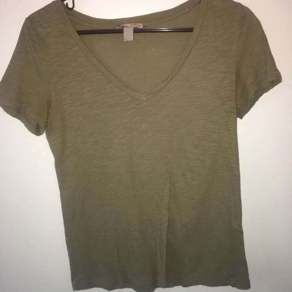 Light olive green t-shirt